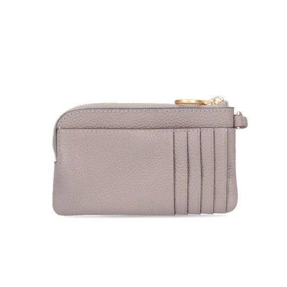 Tory Burch Perry Bombe Top-Zip Card Case - Picture 3 of 4